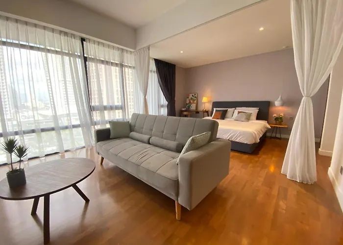 Anggun Residence Modern Suites With Netflix 3Mins To Monorail Kl Near Klcc